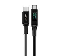 Acefast câble USB type C - USB type C 2m, 100W (20V / 5A) noir (C6-03 Black)