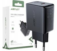 Acefast Chargeur rapide Usb Type C 20W Power Delivery Noir