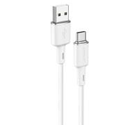 Acefast Usb - Câble Usb Type C 1.2M, 3A Blanc (C2-04 Blanc)