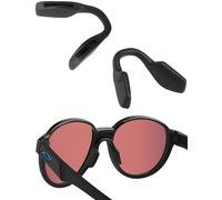 Acefrog Lot de 2 plaquettes de nez améliorées pour lunettes Oakley Metalink OX8153, Bat Flip OX8183, Miter OX8154, Cogswell OX8157 Bevel, Activate Eyeglass Push-in Nose Piece, antidérapantes, noir