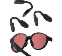 Acefrog Lot de 3 plaquettes de nez améliorées pour lunettes Oakley Metalink OX8153, Bat Flip OX8183, Miter OX8154, Cogswell OX8157 Bevel, Activate Eyeglass Push-in Nose Piece, antidérapantes, noir