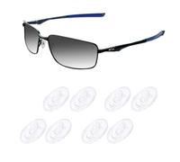 Acefrog Lot de 4 paires de plaquettes de nez améliorées pour lunettes de soleil Oakley Whisker, WireTap, Half Wire 2.0, Crosshair 2.0, Square Wire 3.0 ; pour lunettes de soleil Maui Jim, pièces de nez