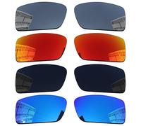 Acefrog Lot de 4 paires de verres polarisés de rechange pour lunettes de soleil Oakley Gascan OO9014 - Ajustement parfait - Incassables - Anti-rayures