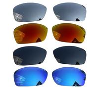 Acefrog Lot de 4 paires de verres polarisés de rechange pour lunettes de soleil Oakley Hijinx - Ajustement parfait - Incassables - Anti-rayures, Multicolore, taille unique