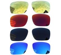 Acefrog Lot de 4 paires de verres polarisés de rechange pour lunettes de soleil Oakley Holbrook OO9102, parfaitement compatibles, incassables, anti-rayures, emballage économiseur