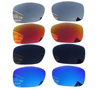 Acefrog Lot de 4 paires de verres polarisés de rechange pour lunettes de soleil Oakley TwoFace OO9189, parfaitement ajustées, incassables, anti-rayures, Multicolore, taille unique