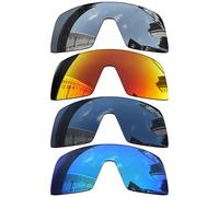 Acefrog Lot de 4 verres polarisés de rechange pour lunettes de soleil Oakley Sutro OO9406 parfaitement ajustés, incassables, anti-rayures, verres polarisés