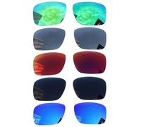 Acefrog Lot de 5 paires de verres polarisés de rechange pour lunettes de soleil Oakley Holbrook XL OO9417, incassables, anti-rayures, Multicolore, taille unique