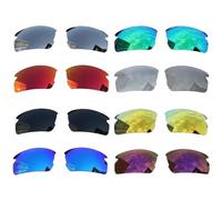 Acefrog Lot de 8 paires de verres polarisés de rechange pour lunettes de soleil Oakley Flak 2.0 XL OO9188, incassables, anti-rayures, Multicolore, taille unique