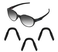 Acefrog Plaquettes de nez améliorées pour Oakley Metalink OX8153, Miter OX8154, Cogswell OX8157, Activate Eyeglass Push-in Nose Piece, 3 pièces noires, Taille unique
