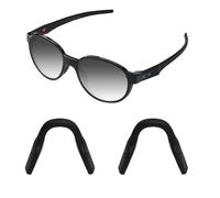 Acefrog Plaquettes de nez améliorées pour Oakley Metalink OX8153, Miter OX8154, Cogswell OX8157, Activate Eyeglass Push-in Nose Piece, 2 pièces noires, Taille unique