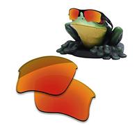 Acefrog Verres de rechange polarisés avec revêtement AR de 1,4 mm d'épaisseur pour lunettes de soleil Oakley Flak Jacket XLJ - - Taille Unique