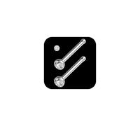 AceFun piercing nez titane argent 20G nostril piercing mince 1 forme piercing nasal solide G23 2 pièces 1.5mm sparkly bijoux pour femmes hommes