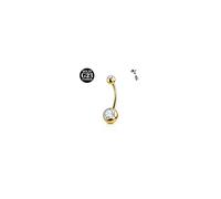 AceFun piercing nombril titane solide,14mm anneaux piercing nombril 14G bijoux piercing nombril or bijoux pour femmes hommes