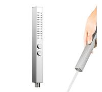 ACEFY Pommeau de douche économiseur d'eau Mode Double Fonction Douchette à main Douchette à tige avec buses anti-calcaire Douchette en laiton massif chromé