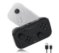 AceGamer contrôleur de poche sans fil pour Switch/Switch2/Android/iOS/PC/Steamdeck manette de jeu Bluetooth avec Joystick Gyroscope 6 axes Blanc