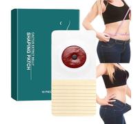 Aceirropy Patchs pour graisse du ventre - Patch amincissant - 10 pièces d'autocollants respirants hydratants résistants à la transpiration pour hommes, femmes, filles, abdomen, ventre, nombril