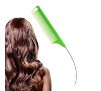 Aceirropy Peignes à queue d'épingle pour coiffeur, peigne de séparation professionnel à queue d'épingle - Peigne à queue en métal antistatique avec queue en acier inoxydable,Peignes taquins résistants