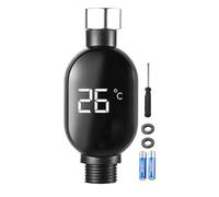 Aceirropy Thermomètre D'eau Pour Douche, Lecture Instantanée Température Douche avec Affichage Numérique LED, Accessoires de Salle de Bain pour Maison