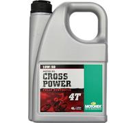 Motorex Huile moteur Cross Power 4T 10W50 motocross enduro 100% synthèse 4 litres