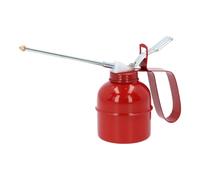 Aceitera metálica con bomba