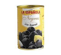 Aceitunas Negras Sin Hueso La Española 300g