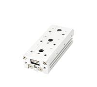 AceKing pneumatic cylinder with guide rail double axis precision slide rail cylinder HLS/ mxs16/20-10/20/30/40/50/75/100/125/15(MXS20-50)
