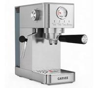 Acekool Machine à expresso semi-automatique 15 bars 1300W - Réservoir 1,4L, manomètre, mousseur manuel - Chauffe rapide, inox - Pour café, cappuccino, latte - Argent (Standard européen)
