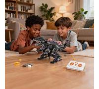Acekool Robot Dinosaure Télécommandé 5 en 1, Jeu De Construction, Dès 8 Ans | Kit 5-en-1 : un dinosaure robot qui se transforme, pilotage par télécommande et programmation, pour les enfants dès 8 ans.