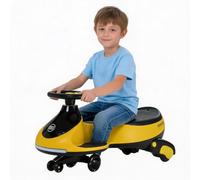 Acekool Voiture Électrique Enfant 12V 2-en-1 Twistcar - Roues LED,