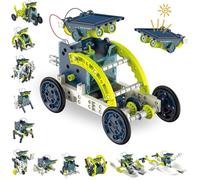 ACELIFE Kit de Construction éducatifs 12 en 1 Robot Solaire DIY Assemblage Expérience - jouets éducatifs Cadeaux pour 6 ans et +