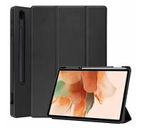 Acelive Etui Coque Housse pour Samsung Galaxy Tab S8 Plus 2022 / Tab S7 FE/Tab S7 Plus 12.4" Tablette Pochette Support Intégré pour Pen