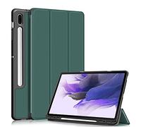 Acelive Etui Coque Housse pour Samsung Galaxy Tab S8 Plus 2022 / Tab S7 FE/Tab S7 Plus 12.4" Tablette Pochette Support Intégré pour Pen