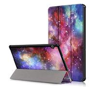 Acelive Slim Fit PU Cuir Étui Housse Coque avec Support Ultra-Mince et Léger pour Huawei Mediapad T5 10 10.1 Pouces