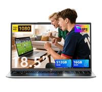 ACEMAGIC 2025 Ordinateur Portable 18.5 Pouces,8000 mah Processeur Twin Lake N150 (jusqu'à 3,6 GHz) 16 Go Ram DDR4 512 Go SSD Extension 2 to, WiFi 5G,Bluetooth 5.0, HDMI, USB3.2,Type-C,Laptop