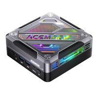 ACEMAGIC AM18 Mini PC Gamer, AMD Ryzen 7 8845HS (8C/16T, jusqu'à 5,1 GHz), AMD Zen4 Mini PC, 32 Go DDR5 (5600MHz) 512Go (PCIe4.0) NVME SSD Mini Ordinateur avec WiFi6 | 2,5G LAN | 8K UHD | Win11