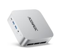 ACEMAGIC Mini PC M1 AMD Ryzen 7 6800H (8C/16T, jusqu'à 4,7 GHz), mini ordinateur avec 32 Go DDR5 1 To M.2 SSD, triple écran 4K/WiFi 6/BT 5.2/Win11 PRO avec VESA pour jeux et bureau