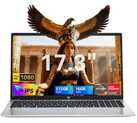 ACEMAGIC Ordinateur Portable 17,3 Pouces,6000Mah,Processeur Ryzen 3 4300U(Jus qu'à 3.7Ghz) 16Go Ram DDR4 512 Go SSD,WIFI5,BT5.0,HDMI,Cache Caméra,PC Portable Argenté,Pliage à 180°,Nouvelle Génération