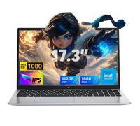 ACEMAGIC PC Portable Écran FHD 17,3"" - Intel 12th Alder Lake N95(jusqu'à 3,4 GHz) 16Go RAM 512Go ROM - Win 11PRO Ordinateur