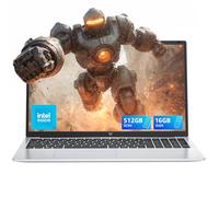 ACEMAGIC Ordinateur portable 15,6 ", processeur RAM, 16 Go, SSD 512 Go, extension 2 To