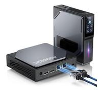 ACEMAGIC S1 Mini PC, Ιntel Alder Lake-N97(jusqu'à 3,6 GHz), 16Go DDR4 512Go M.2 SSD Mini Ordinateur de Bureau LCD, Mini Tour PC avec RGB/WiFi 6/BT 5.2/4K UHD/Double LAN