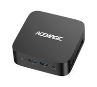 Mini PC W11 Pro, Intel Alder Lake-Ν95 (jusqu'à 3,40 GHz) Mini Ordinateur de Bureau, 8 Go DDR4, 256 Go M.2 SSD, 4K à 60 Hz UHD Dual Display, RJ45 Gigabit Ethernet, Wi-Fi 2.4/5G, BT4.2, VESA pour Bureau