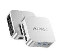 ACEMAGIC Vista V1 Mini PC, Intel Alder Lake-N97(jusqu'à 3,6GHz), 16 Go DDR4 1To Go M.2 SSD Mini Ordinateur de Bureau, W11 Pro/HDMI 4K*2/ WiFi 5/BT4.2 Mini Computer pour la Maison/Bureau/école