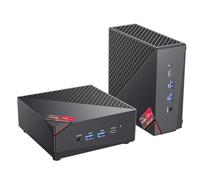 ACEMAGICIAN AM06PRO Mini PC, AMD Ryzen 7 5700U (8C/16T, jusqu'à 4,3GHz), Mini PC de Bureau 32Go RAM DDR4 512Go M.2 2280 M.2 SSD, Double Etherne / WiFi6 / 4K Triple Display pour Studio