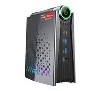ACEMAGICIAN AMD Ryzen 9 6900HX (jusqu'à 4,9 GHz) RGB Mini PC,32 Go DDR5 1024 Go (1 to) SSD, AMD Radeon RX 680M Micro Ordinateur Bureau 【Mode Réglable Auto/Silencieux Eco/Performance】