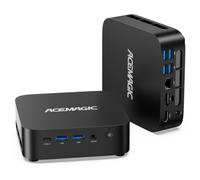 ACEMAGICIAN K1 Mini PC avec AMD Ryzen 7 7730U(Meilleur Que 7430U/5500U) | 16 Go RAM 512 Go SSD Mini Ordinateur de Bureau avec Dual LAN | WiFi 6 | BT5.2,Mini PC Gamer pour Travail et Création