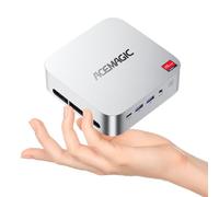 ACEMAGICIAN Kron Mini K1 Mini PC Шin11 Pro, AMD Ryzen 3 3300U(jusqu'à 3,5GHz),16Go DDR4 256Go SSD, Micro Ordinateur de Bureau pour Home Cinéma/Commercial/Bureau |HDMI+DP+Type-C|USB3.2