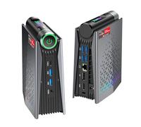 ACEMAGICIAN Mini PC AMD Ryzen 9 6900HX (8C/16T, jusqu'à 4,9 GHz),16 Go DDR5 512 Go SSD, AMD Radeon RX 680M RGB Micro Ordinateur Bureau |3 Modes Réglable Auto|Silencieux Eco|Performance|WiFi 6
