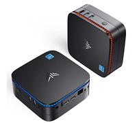 ACEMAGICIAN Mini PC Celeron N5105 jusqu'à 2,9 GHz,12Go LPDDR4 256 Go M.2 SSD Micro Ordinateur de Bureau, 4K UHD, WLAN, BT4.2, Gigabit Ethernet, HDMI X 2 Mini Ordinateur