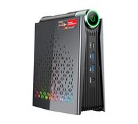 ACEMAGICIAN S3A Mini PC Gaming, AMD Ryzen 7 8745HS(jusqu'à 4,9 GHz), 32 Go DDR5 1 To NVME SSD W11 Pro Mini ordinateur, triple écran HDMI+DP+Type-C, 6 x USB, 2,5 Gbps LAN, WiFi 6, BT5.2